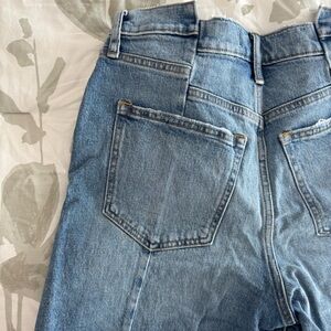 Abercrombie Denim High Rise Dad Shorts NWOT